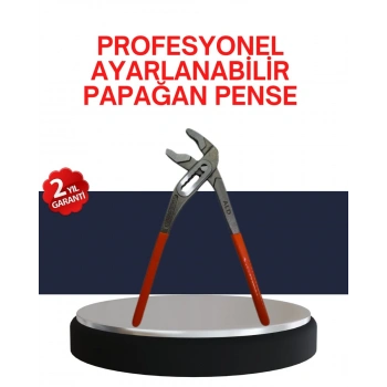 Dayanıklı Çelik Papağan Pense Ergonomik Yalıtımlı Sap