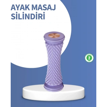 Derin Doku Ayak Masaj Silindiri Plantar Fasiit Topuk Ağrısı İçin