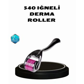 Derma Roller Titanyum İğneli Cilt Yenileyici – Akne Kırışıklık ve Leke Karşıtı