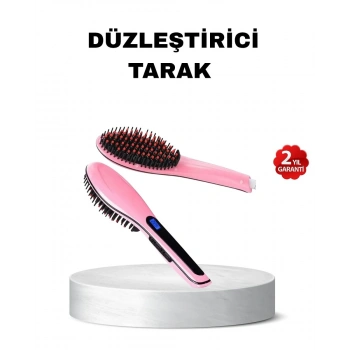 Dijital Ekranlı Seramik Saç Düzleştirici Tarak – 5 Kademeli Isı Ayarı İyon Kontrollü