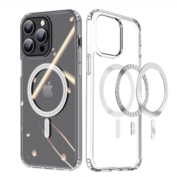 Dux Ducis Clin Mag Series iPhone 15 Pro Magsafe Uyumlu Manyetik Silikon Kılıf-(5775)