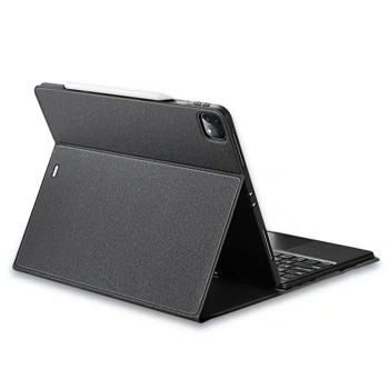 Dux Ducis iPad Pro 12.9 (2020/2021/2022) TK Series Kablosuz Bluetooth Klavye Touchpad Kılıf-(5775)