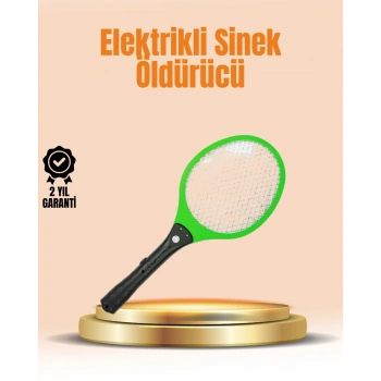 Elektrikli Sinek Raketi | Yüksek Voltajlı Güvenli ve Taşınabilir