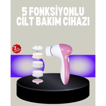 Fırçalı Yüz Temizleme ve Spa Masaj Cihazı