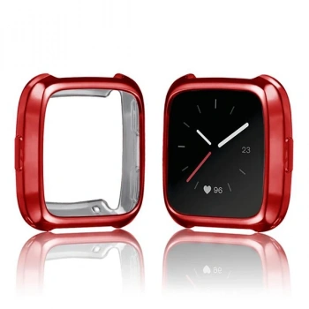 Fitbit Versa Ultra İnce Yumuşak Tpu Silikon Kılıf-(5775)