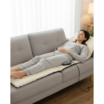 Full Body Masaj Minderi Isı ve Titreşim Destekli