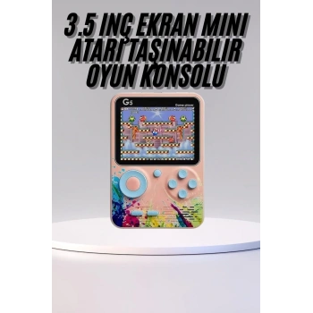 Game Box Mini 500 Adet Retro Oyun Taşınabilir Oyun Konsolu