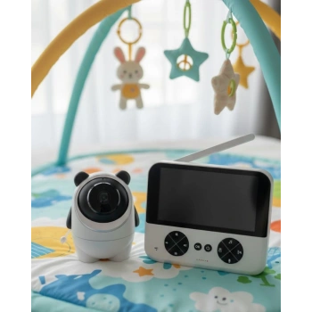 Gece Görüşlü Güvenli Bebek Monitörü 720P HD Görüntü