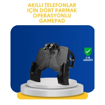 Gerçekçi Oyun Deneyimi Sunan Dört Parmak Mobil Gamepad