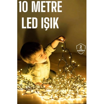 Gün Işığı 10 Metre Led Işık Şerit Led Süsleme Parti Malzemesi