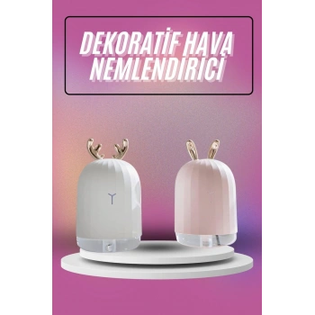 Hava Nemlendirici Ultrasonik Aromaterapi Difüzör Tavşan Nemlendirici