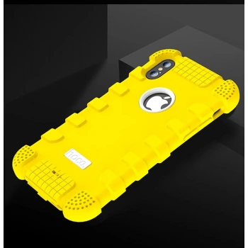 Hoco İPhone X Xs 360 Zırh Ultra Koruma Silikon Kılıf-(5775)