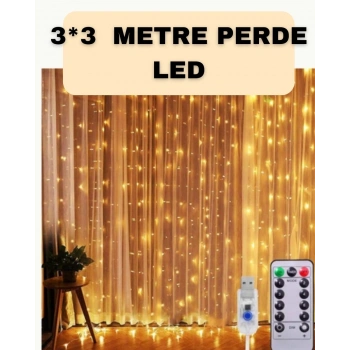 İç ve Dış Mekan Perde LED – Bahçe Balkon ve Veranda İçin