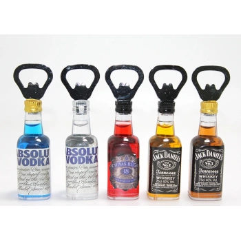 İkonik İçecek Şişesi Tasarımlı Magnetli Şişe Açacağı - Model 1