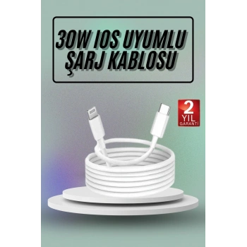 İOS Uyumlu 8 X Xs Xr 11 12 13 14/Pro Max Mini Plus Şarj Kablosu