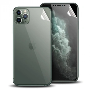 İPhone 11 Pro Film Ön Arka Full Koruyucu Membran Nano Hidrojel Koruyucu Set-(5775)