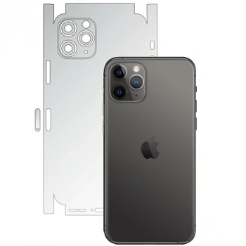 İPhone 11 Pro Max 6.5 Hidrojel Hayalet Arka Yan Tam Kaplama Koruyucu Film-(5775)