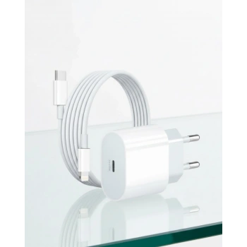 iPhone 14 13 12 11 Pro Pro Max 20W PD Lightning Hızlı Şarj Cihazı