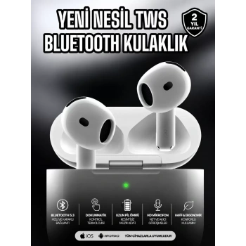 Kablosuz Bluetooth Kulaklık TWS ANC Özelliği Yüksek Ses Kaliteli