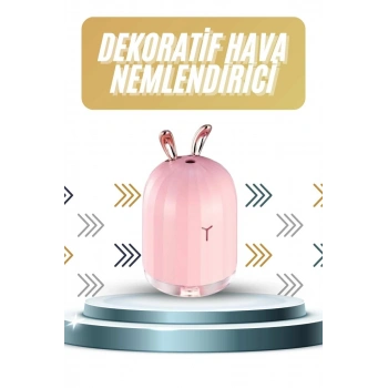 Led Işıklı Hava Nemlendirici Buhar Makinesi Dekoratif Aromaterapi
