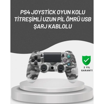 LED Işıklı Oyun Kolu – Durum Göstergeli Şık Tasarım