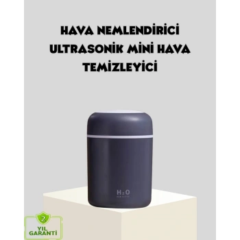 LED Işıklı USB Nemlendirici – Sürekli ve Aralıklı Püskürtme Modu