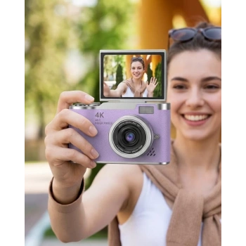 LK007 FOTOĞRAF MAKİNESİ MOR