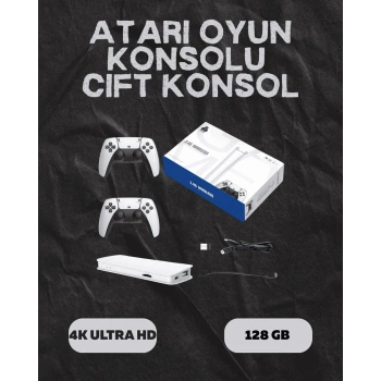 M15 Retro Konsol – 20.000 Oyunlu Çift Gamepadli 4K HDMI