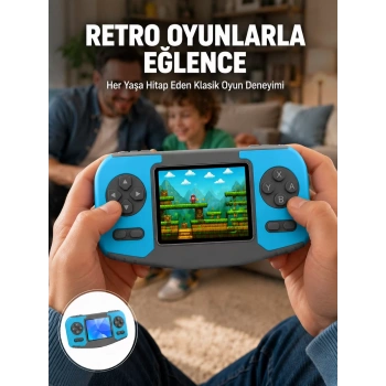 Mini Arcade Oyun Konsolu Hafif Taşınabilir Çocuk Hediyelik
