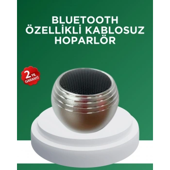 Mini Bluetooth Hoparlör TWS Özellikli Taşınabilir Güçlü Ses