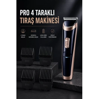 Paslanmaz Çelik Bıçaklı Hassas Çelik Bıçaklı Tıraş Makinesi