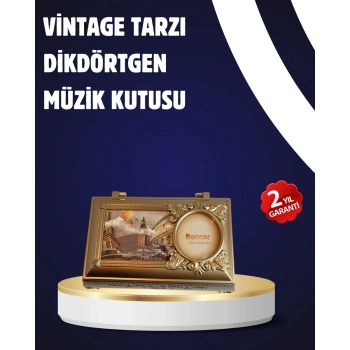 Piyano Tasarım Müzik Kutusu Balerin Figürü ve Takı Bölmeli