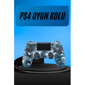 PS4 Joystick Oyun Kolu Titreşimli Uzun Pil Ömrü USB Şarj Kablolu