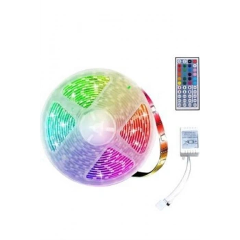 RGB Neon Şerit Led Lamba 10 Metre İç Mekan Tasarımına Uygun