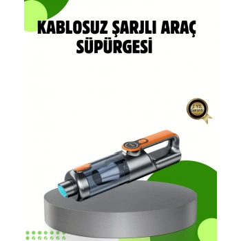 Şarjlı Kablosuz El Süpürgesi Yüksek Emiş Güçlü ve Çok Başlıklı