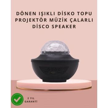 Sesle Aktive Olabilen Uzaktan Kumandalı Ayarlanabilir Galaxy Gece Lambası