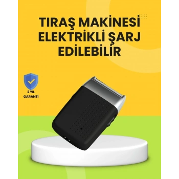 Sessiz Güçlü ve Şık: Erkeklere Özel Şarjlı Tıraş Makinesi