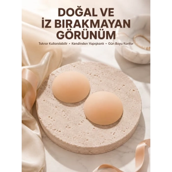 Silikon Göğüs Ucu Kapatıcı Kendinden Yapışkanlı Tekrar Kullanılabilir