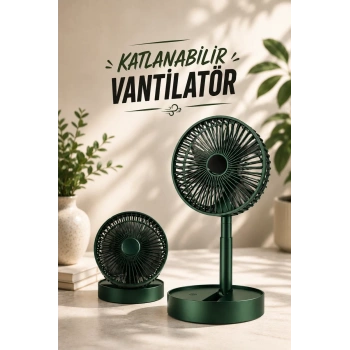 Soğutucu Vantilatör Telefon Standlı Mini Fan