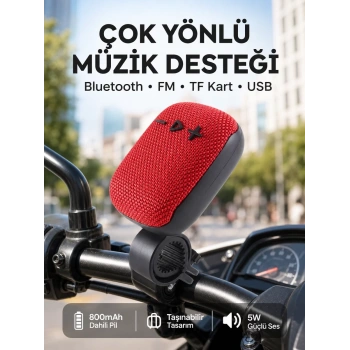 Taşınabilir Bluetooth Hoparlör 800mAh Uzun Pil Ömrü