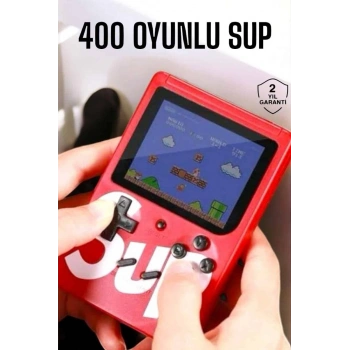 Taşınabilir El Atarisi SUP 400 Oyunlu Mini Oyun Konsolu