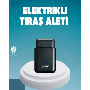 Taşınabilir Mini Elektrikli Tıraş Makinesi | Sessiz ve Güçlü Motor