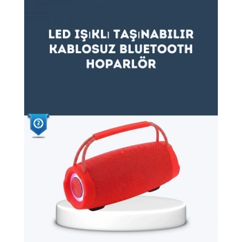 TF Kart ve AUX Destekli IPX6 Suya Dayanıklı Bluetooth Hoparlör
