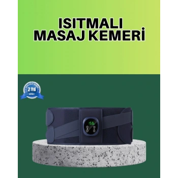 Titreşim ve Isı Özellikli Masaj Kemeri Ayarlanabilir