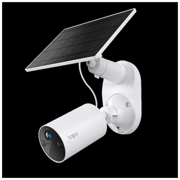 TP-LINK Tapo TC82 KIT (C410 KIT) 2K 30Mpix Dış Mekan IP65 WiFi 9Mt. Renkli Gece Görüşü İki Yönlü Ses Güneş Enerjili Güvenlik Kamerası Kiti(1923)