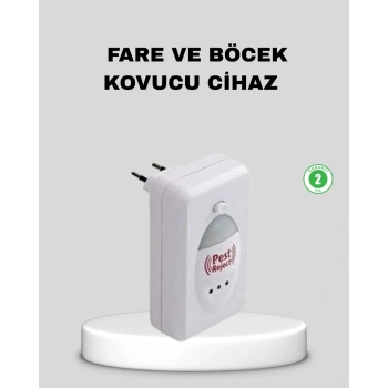 Ultrasonik Haşere Kovucu Cihaz – Sessiz Kimyasalsız ve Etkili Koruma