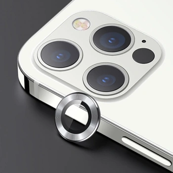 USAMS İphone 12 Pro Max 3D Metal Çerçeveli Kamera Lens Koruyucu-(5775)