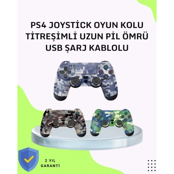 Uzun Pil Ömürlü Oyun Kolu – USB ile Hızlı Şarj Desteği