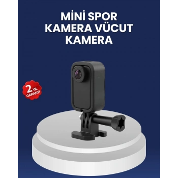 Vlog Seyahat ve Günlük Video Çekimleri İçin Mini Kamera