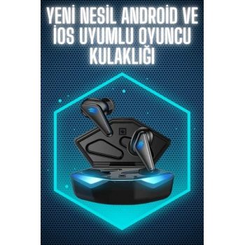 Wireless Gaming Kulaklık Mikrofonlu Bluetooth Oyuncu Kulaklığı